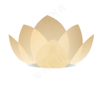 手绘小荷花免抠图