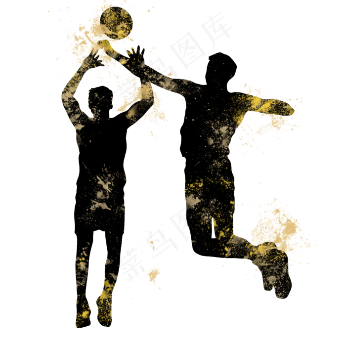 开学季排球社团招新剪影,免抠元素(2000X2000(DPI:300))psd模版下载