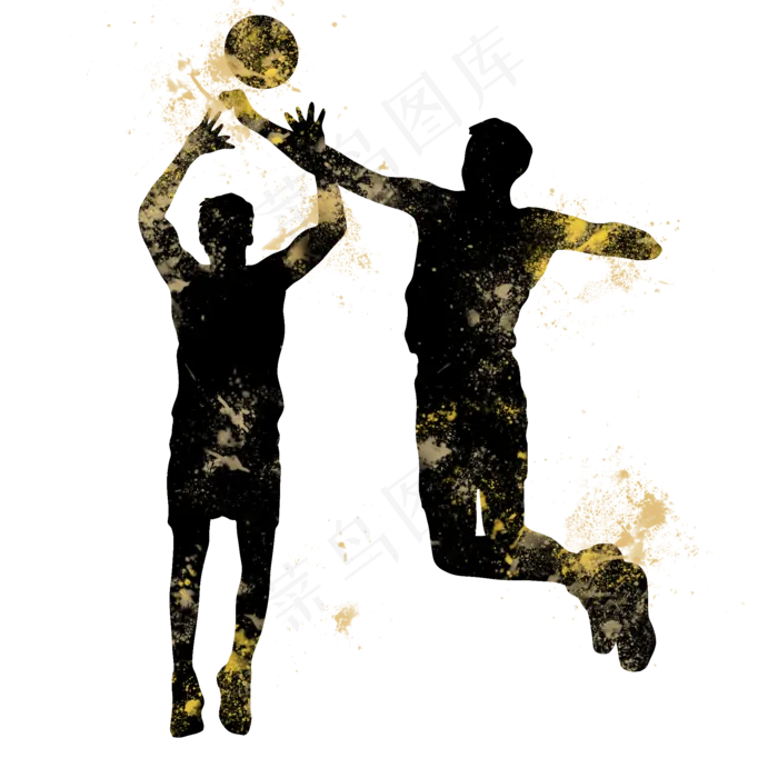 开学季排球社团招新剪影,免抠元素(2000X2000(DPI:300))psd模版下载