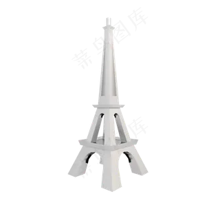 仿真金属铁塔png图,免抠元素