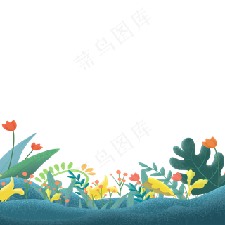 漂亮的花草植物免抠图