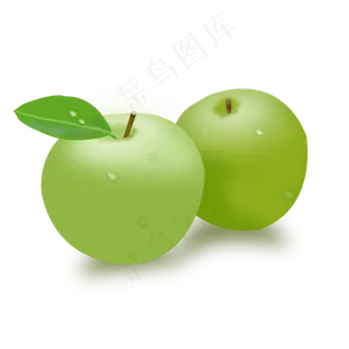 二十四节气鼠绘处暑水果苹果元素