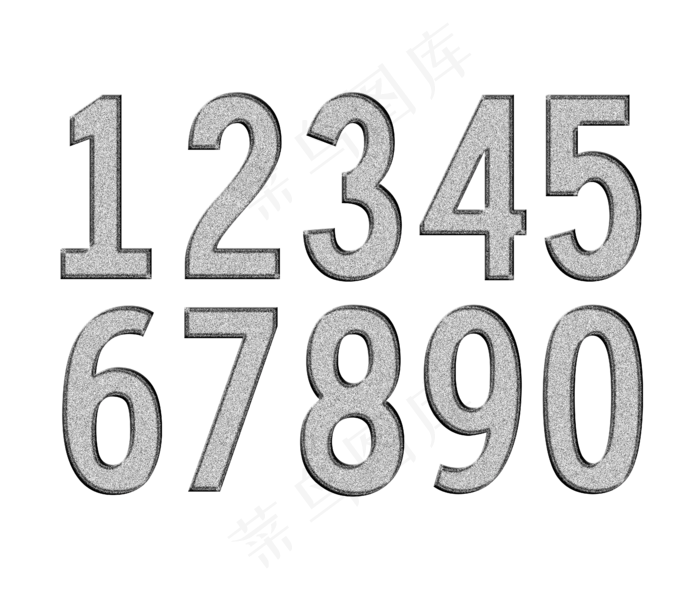 原创数字字体设计