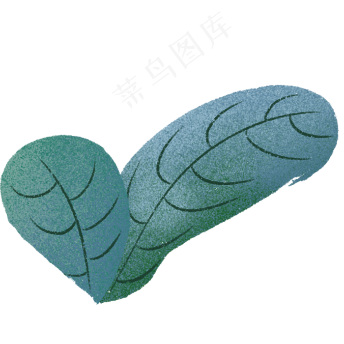 绿色的植物底纹