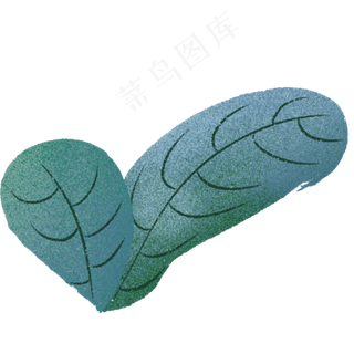 绿色的植物底纹