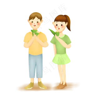 端午节一起吃粽子