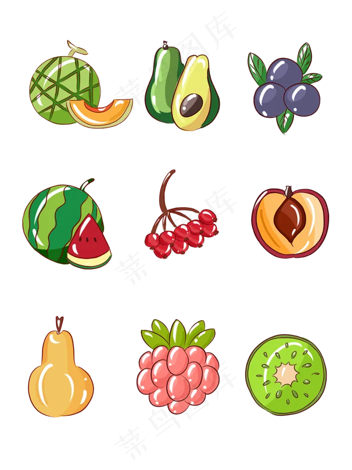 蔬果水果食物(3072X4107(DPI:300))psd模版下载