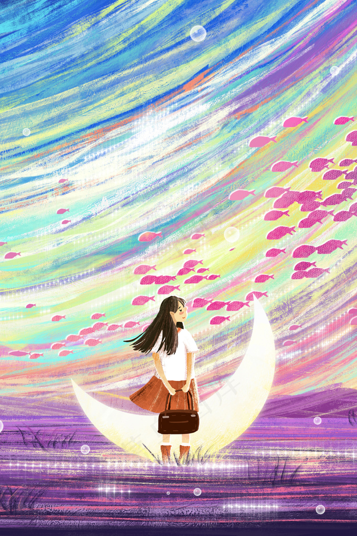 治愈唯美风主题之天空系列八(3545*5315px 300 dpi )psd模版下载