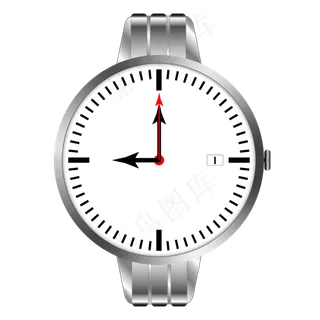 男士商务手表矢量免抠png