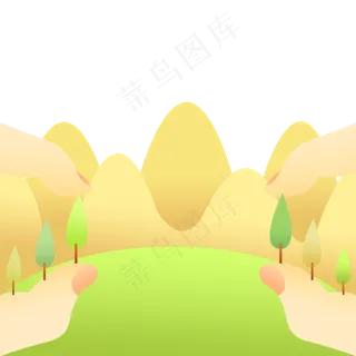 PSD源文件免抠植树节插图