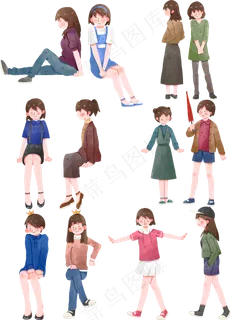 三八妇女节一起聚会套图