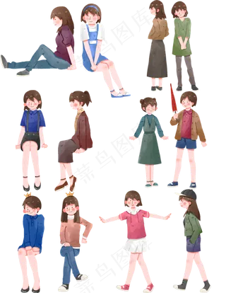 三八妇女节一起聚会套图