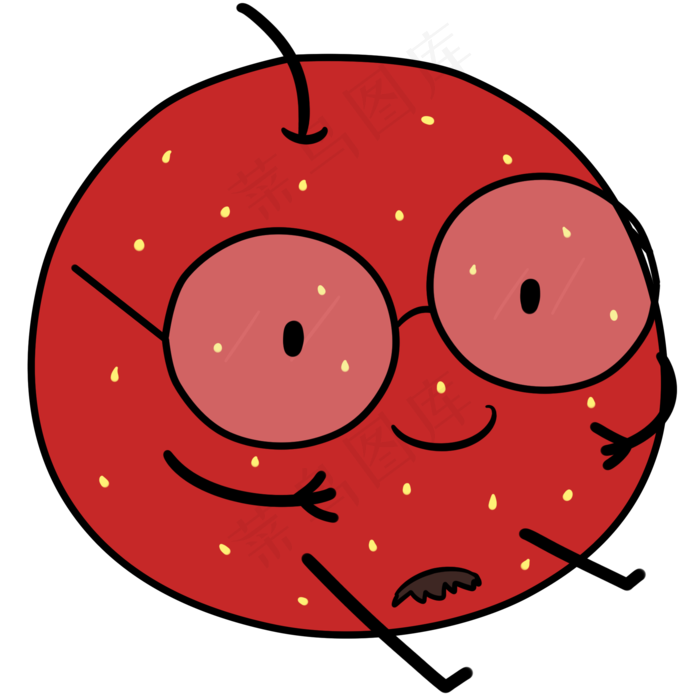 绿色食品红色绿色(2000X2000(DPI:300))psd模版下载