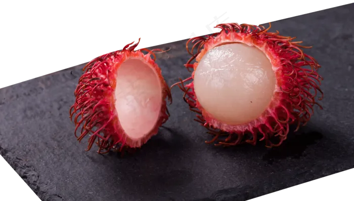 红毛丹毛荔枝水果实物(4880X2768(DPI:240))psd模版下载