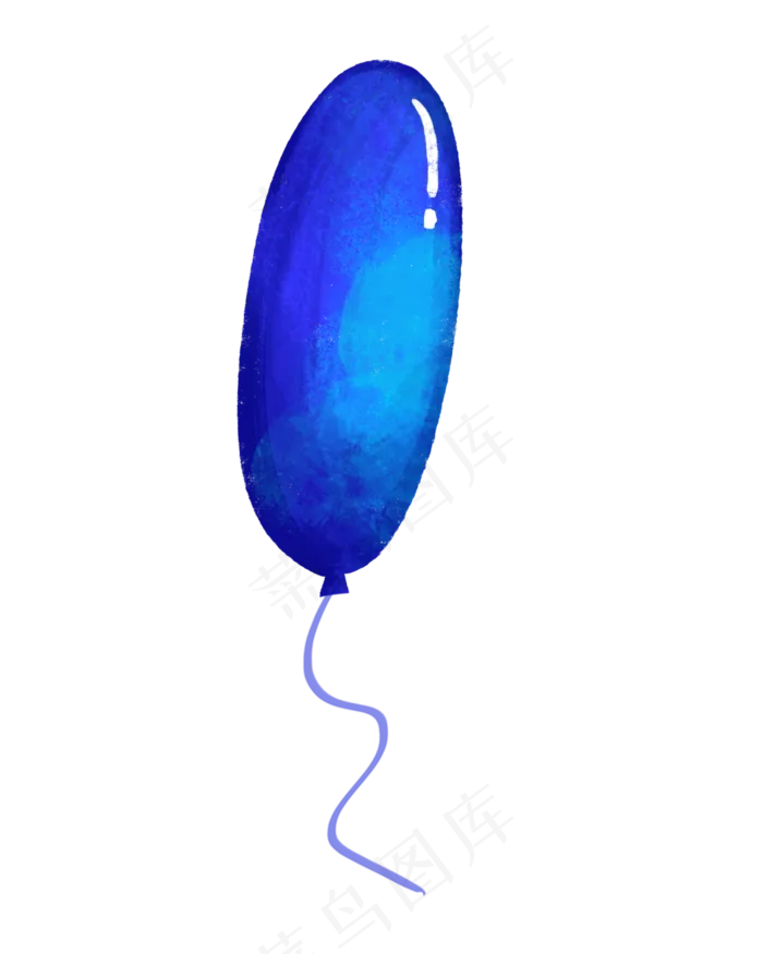 儿童节蓝色气球(2000X2500(DPI:300))psd模版下载