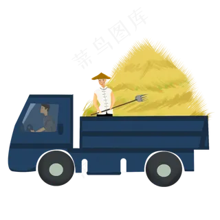 芒种节气农民劳作场景