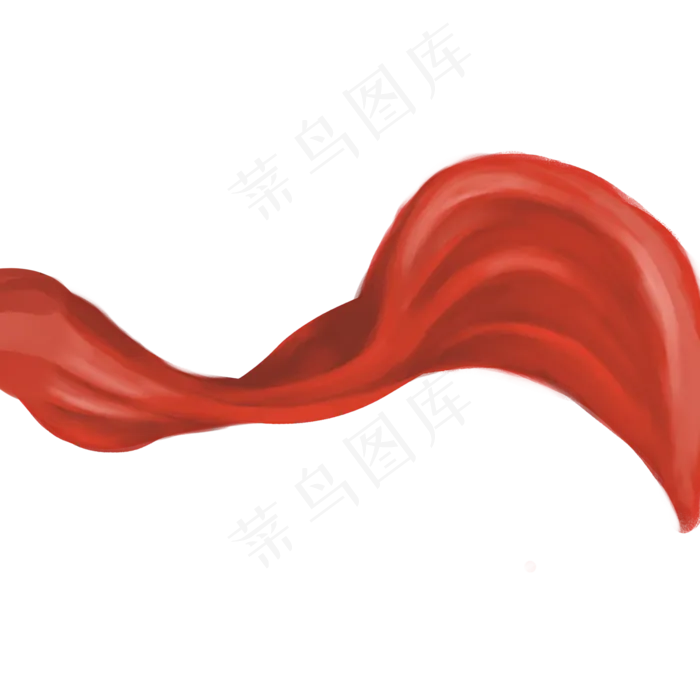 中国红丝绸,免抠元素(2000*2000px 300 dpi )psd模版下载