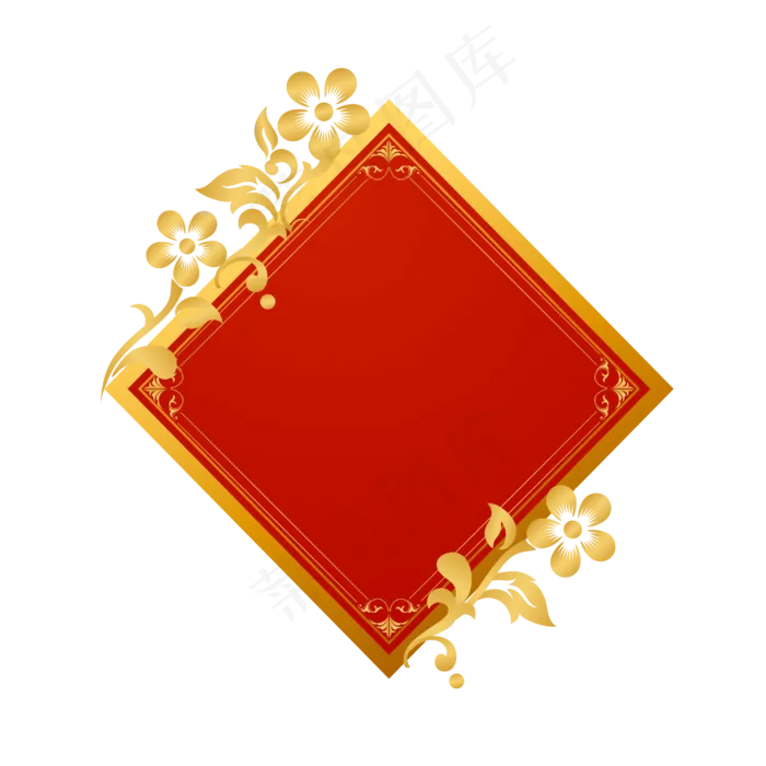 矢量手绘中国风边框(4167*4167px 300 dpi )ai矢量模版下载