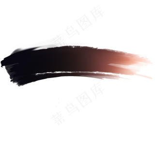 水墨笔刷笔触毛笔笔锋