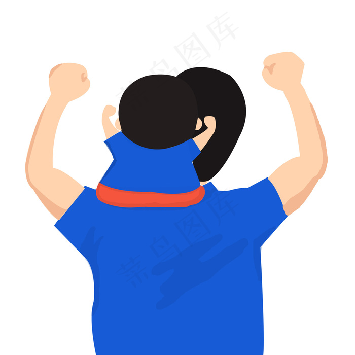 感恩父亲节唯美素材,免抠元素