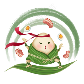 端午节中国风粽子武侠