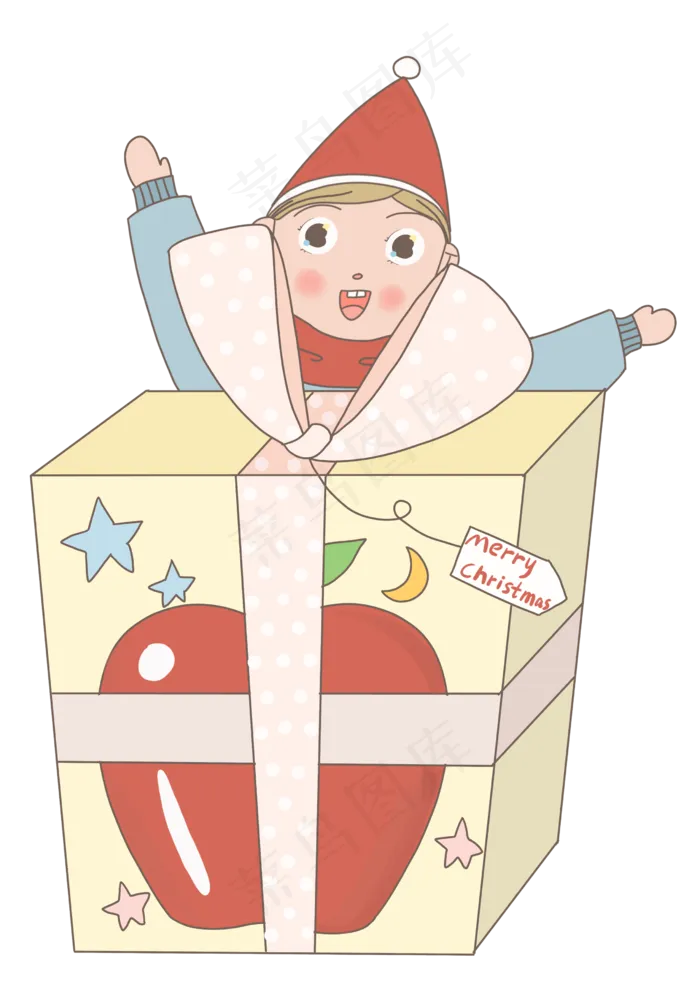 透明底png平安夜礼物,免抠元素(2480X3508(DPI:300))psd模版下载