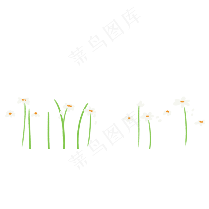 卡通植物鲜花下载(2000X2000(DPI:300))psd模版下载