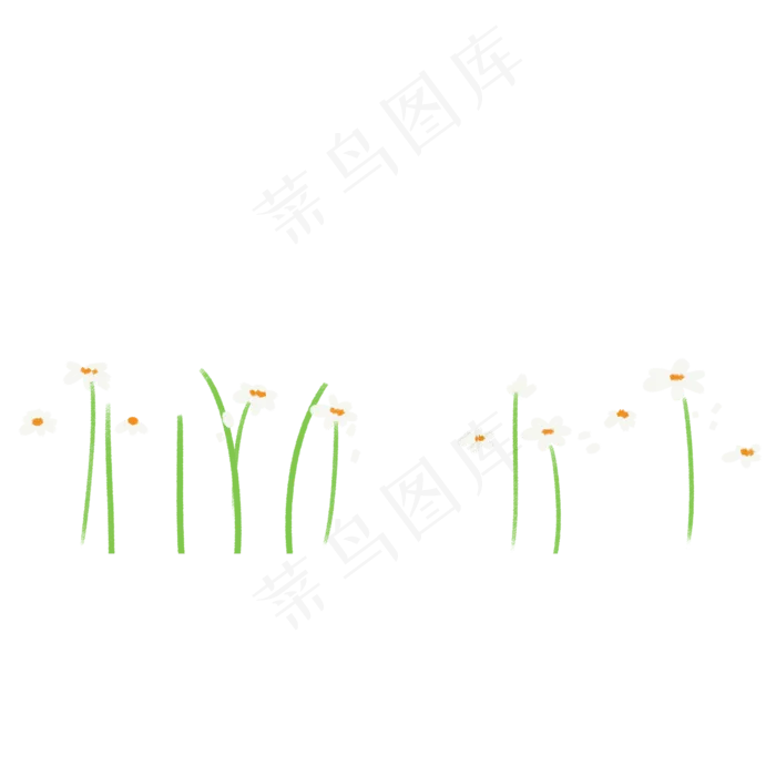 卡通植物鲜花下载(2000X2000(DPI:300))psd模版下载
