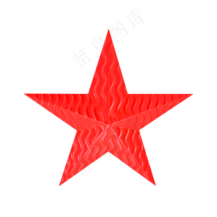 立体红色质感五角星(2000X2000(DPI:300))psd模版下载