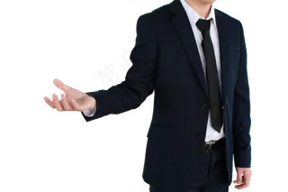 黑色西装男士,免抠元素