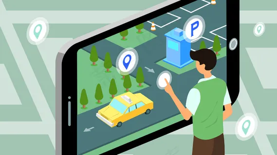 用智能设备查找目的地