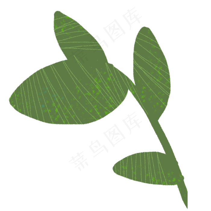 卡通植物绿叶下载