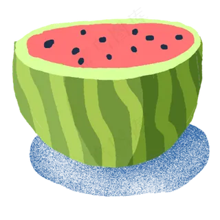 水果西瓜矢量元素
