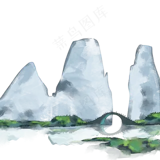 古风园林山水 古风园林山水