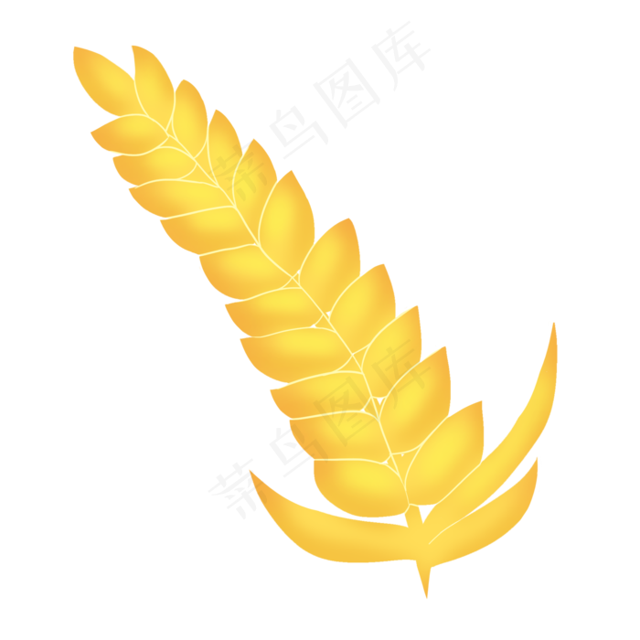 金色秋天丰收小麦(2000X2000(DPI:300))psd模版下载