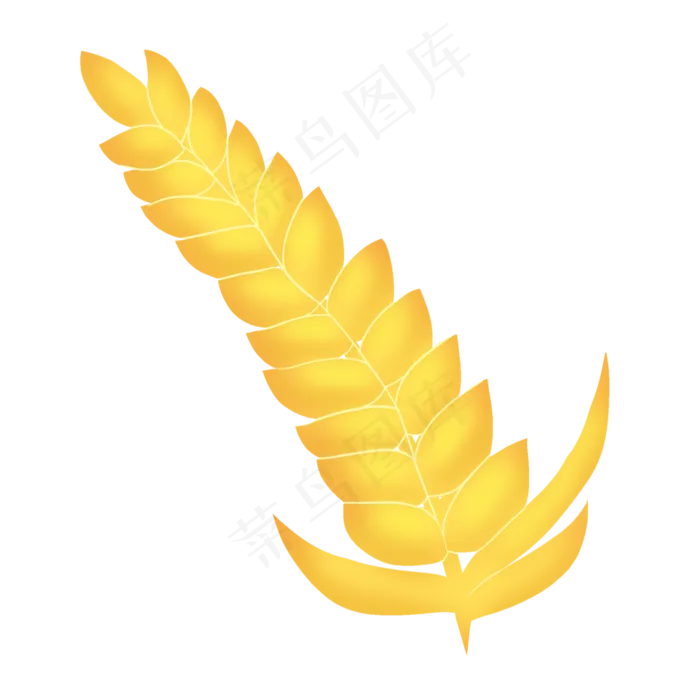 金色秋天丰收小麦(2000X2000(DPI:300))psd模版下载