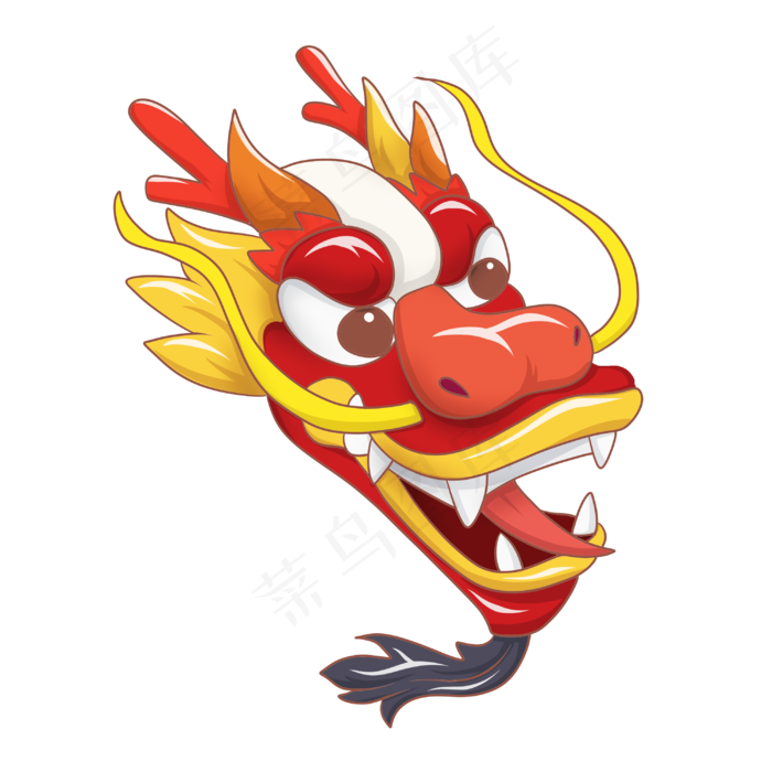 端午节龙鳞(3000X3000(DPI:300))psd模版下载