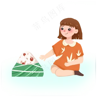 包粽子端午节粽叶粽子