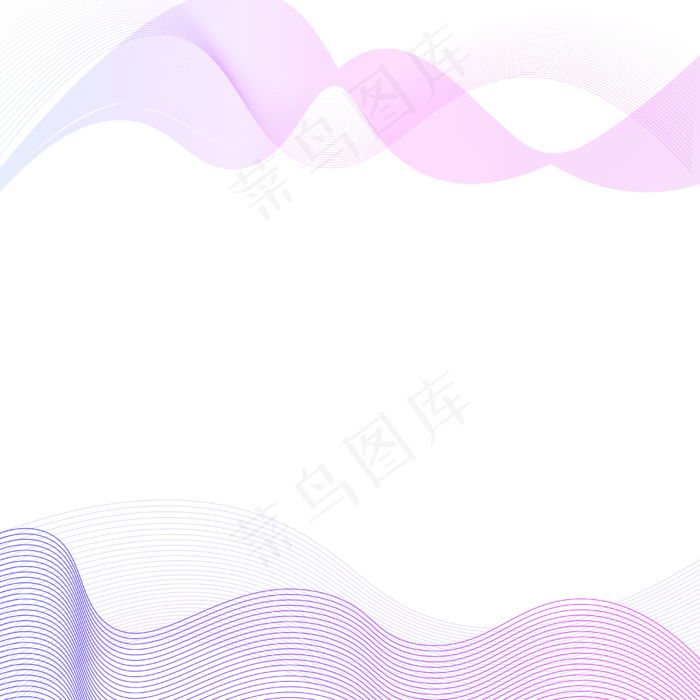618狂欢节渐变流体梦幻装饰边框(2000X2000(DPI:300))ai矢量模版下载