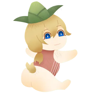 端午节卡通人物风格png格式