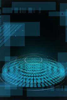 科技感闪烁黑色商务广告