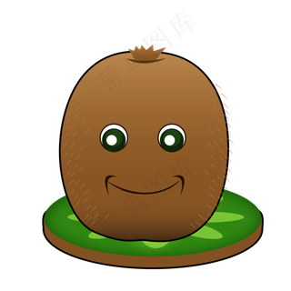 卡通奇异果png元素