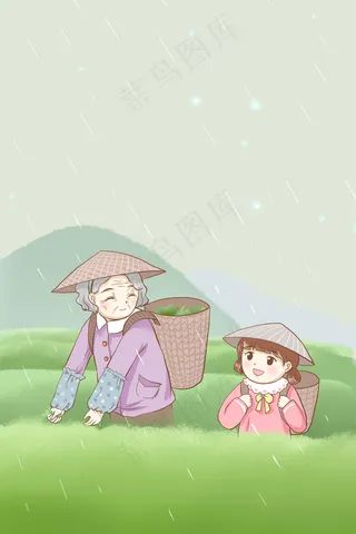 谷雨季节风景美图