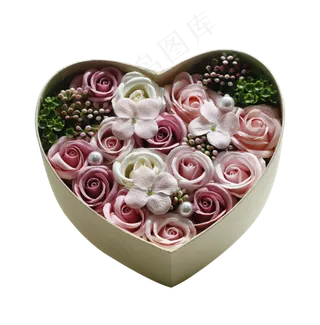 情人节鲜花爱心礼盒