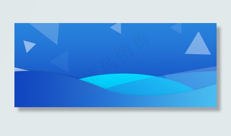 电商几何渐变banner