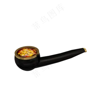 男士用品黑色的烟斗