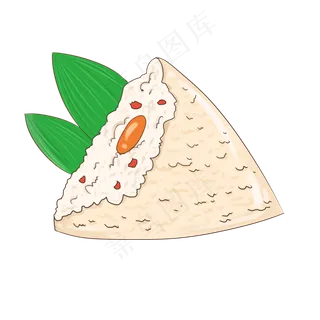 中国习俗吃粽子