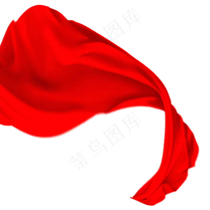 红色七一八一建党节爱国丝绸飘带(2000*2000px 300 dpi )psd模版下载
