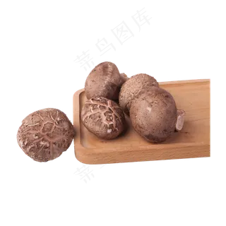 五个香菇（png免抠）