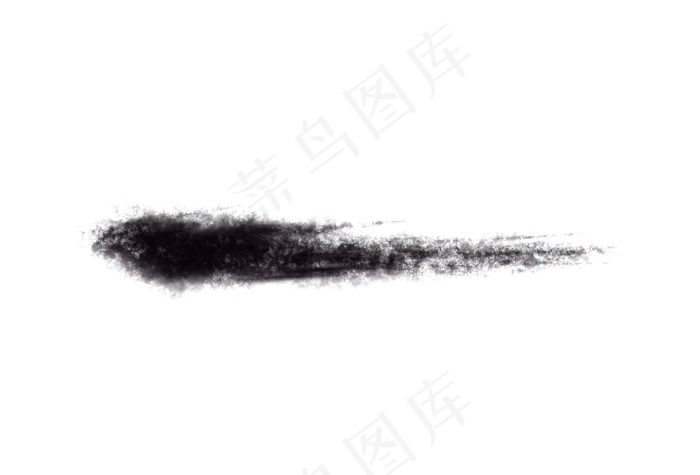 水墨笔刷笔画